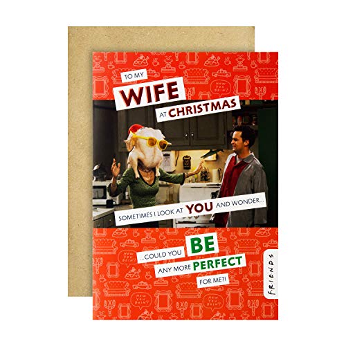 Hallmark Kartka świąteczna dla żony z Hallmark - zabawny wzór dla przyjaciół