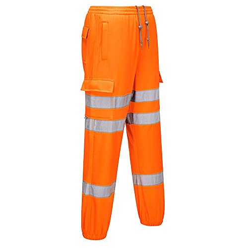 Portwest portwest ochrona ostrzegawcza spodnie do treningu, l, pomarańczowy RT48ORRL