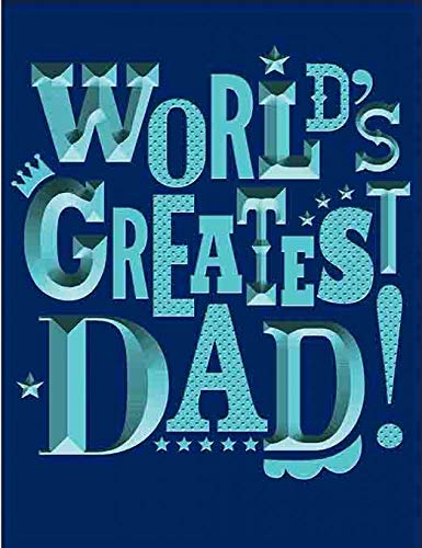 Piccadilly Greetings Group Ltd Cudowna kolorowa kartka z życzeniami na dzień ojca A53094