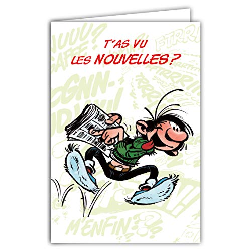 Gaston Lagaffe Gaston Lagaffe GLCT-0153 kartka urodzinowa, z kopertą GLCT-0153