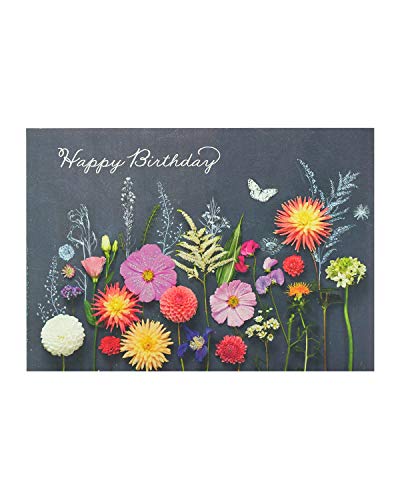 UK Greetings UK Greetings Kartka urodzinowa dla niej - kartka urodzinowa przyjaciela - piękny kwiatowy wzór, 535787-0-1 535787-0-1