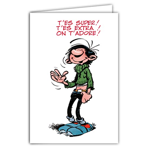 Gaston Lagaffe Gaston Lagaffe glct-0112 kartka urodzinowa GLCT-0112