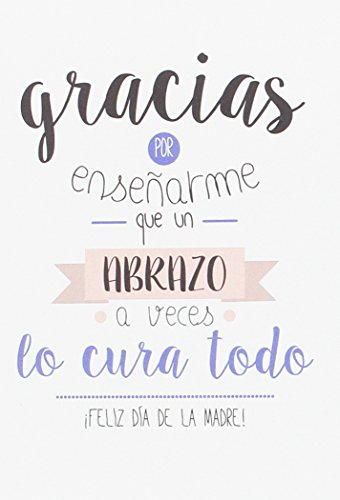 Grupo Erik Editores Grupo Erik Editores Amelie szczęśliwy dzień matki, kartka z życzeniami Felicitacion, 300 g TF0255