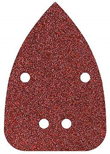 Wolfcraft Papier ścierny samoprzyczepny korund 96 x 136 mm granulacja 80 (10szt.) 1757000
