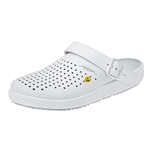 Abeba abebie, męskie buty ochronne Biały Biały 42 5300-42