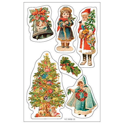 Susy Card Susy Card 40002651  naklejka, nostalgia Xmas 3 arkusze 40002651