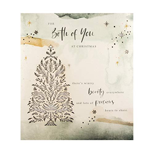 Hallmark Kartka świąteczna 'For Both of You From Hallmark - delikatny wzór wycięty