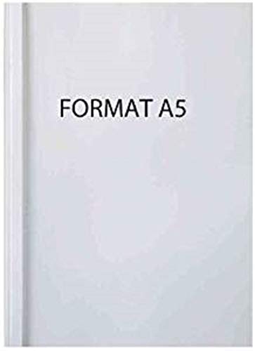 GBC ib37 0427 Thermo wiązania Binder, A5, ThermaBind Standard, folia przezroczysta/karton, 3 MM, 100 sztuk, białe IB370427