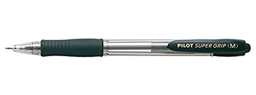 Pilot Supergrip chowany długopis 1,0 mm końcówka (pudełko 12 szt.) - czarny