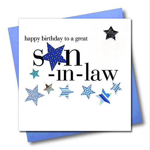 Claire Giles Claire Giles Serca i gwiazdy Happy Birthday kartka teściowa HNS99