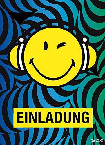 Perleberg Zaproszenie - Smiley - 10,5 x 14,5 cm 7440021-2