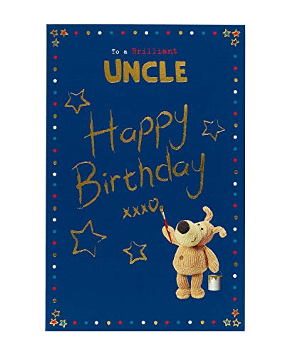 Boofle Kartka urodzinowa wujka - kartka urodzinowa dla niego - Boofle Kartka urodzinowa UKG 621333 Brilliant Uncle