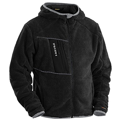 Blkläder Workwear 4863 kurtka futrzana z włókna polarowego, 1 sztuka, czarna/srebrna, czarny 486325029992XXXL