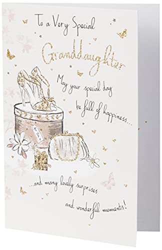 Piccadilly Greetings Group Ltd Uroczy błyszczący powleczony na bardzo specjalnej karcie powitalnej dziadka z okazji urodzin A11257