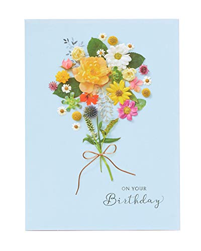 UK Greetings UK Greetings Kartka urodzinowa dla niej - damska kartka urodzinowa - ładny kwiatowy wzór, 601354 601354