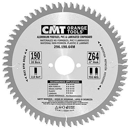CMT Piła do aluminium 190 x30 296.190.64M (29619064M)