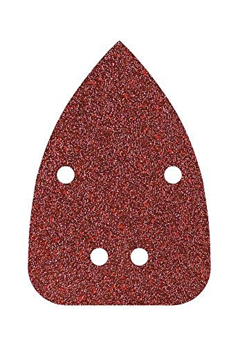 Wolfcraft Papier ścierny samoprzyczepny korund 96 x 136 mm granulacja 120 (10szt.) 1763000
