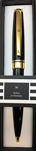 Długopis carterie 76000826 wysuwany seria Black & Gold z przesłaniem na klipsie M