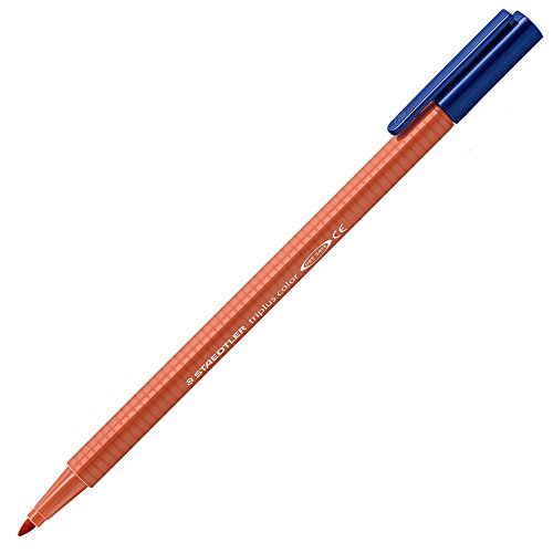 triplus 323 1 mm Staedtler kolorowy długopis z włóknem - Scarlet Red (opakowanie 10 sztuk)