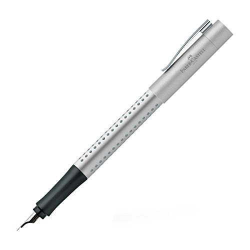 Faber Castell 140992 pióro Grip 2011, EF sprężyny srebrny 140992