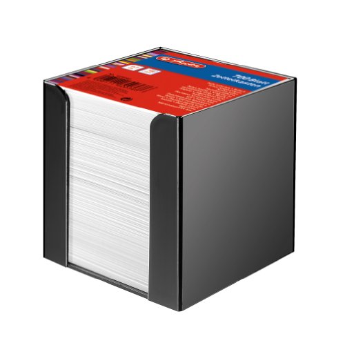herlitz Herlitz paper box 9x9cm 700 sheets black