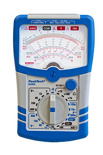 PeakTech Multimetr analogowy 600V 10A AC/DC 3385 PEAK3385