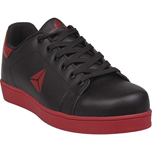 Deltaplus SMASLSPNO37 Półbuty ze skóry - S1P Hro Src, czarne, rozmiar 37