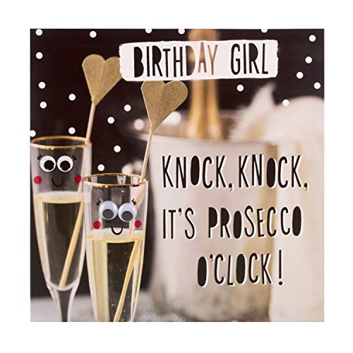 Hallmark Kartka urodzinowa dla dziewczynki od Hallmark - fotograficzny humor design