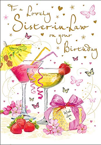 Regal Publishing Kartka urodzinowa 'Sister in Law - 23 x 15 cm - Regal Publishing, C80179 C80179