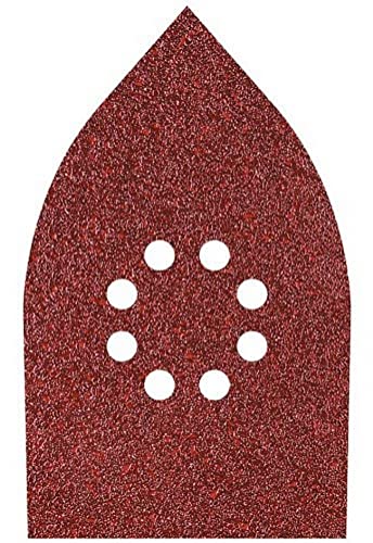 Wolfcraft Nakładka ścierna samoprzyczepna korund 107 x 175 mm gr.80, 120, 240m (10szt.) 1755000