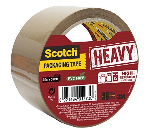 Scotch INNY Taśma Pakowa Do Wysyłek Heavy Hv5050sb Bardzo Mocna 50mm 50m Brązowy 106L027