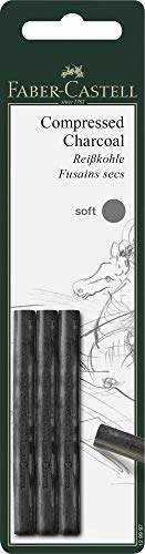 FABER CASTELL FABER CASTELL Grafit węglowy PITT MONOCHROME Soft 129997 WIKR-1042981 WIKR-1042981