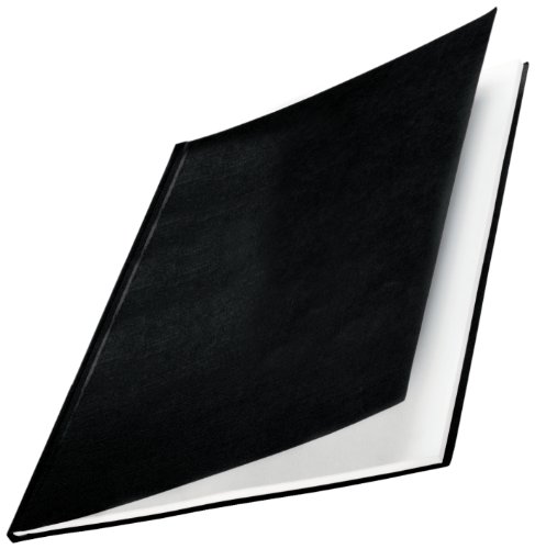 Leitz 73970095 książka wiązania Binder impressBIND, Hard Cover, A4, 28 MM, 10 sztuk, czarna 73970095