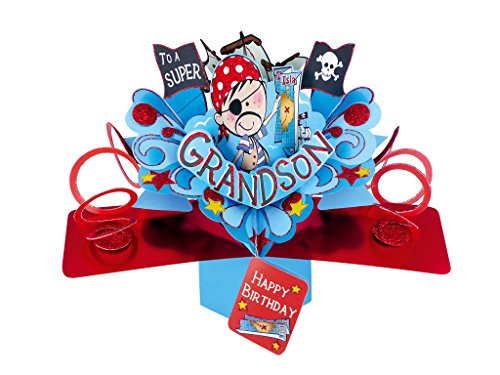 Second Nature Pop Ups Second Nature Pop Up Natura Pirat Wnuk Pop Up Kartka urodzinowa - POP158, POP158A POP158A