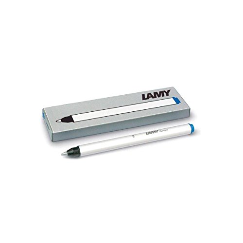 LAMY T11 atrament 824 - wkład atramentowy z dużym zapasem atramentu i końcówką do pisania ze stali nierdzewnej w kolorze niebieskim (zmywalnym) do długopisu Model 311 lamy Balloon - 3 sztuki