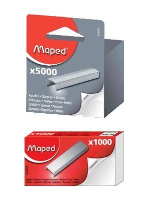 Maped Zszywki Maped 23/6, 1000 szt. pudełko 323105