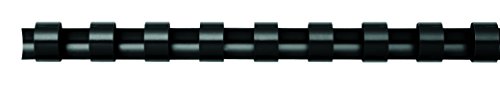 Fellowes Grzbiet, 5331502 - Grzbiety plastikowe 12 mm,czarny,25 szt