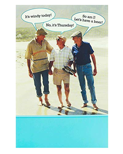 UK Greetings UK Greetings zabawna kartka urodzinowa - kartka urodzinowa dla niego - męska kartka urodzinowa, 440367-0-1 440367-0-1