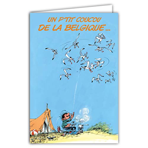 Gaston Lagaffe Kartka urodzinowa Gaston Lagaffe Belgique 1 an de plus GLCT-0190