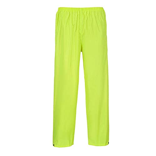 Portwest spodnie od deszczu, czarny - 3 XL żółty S441YERXXXL