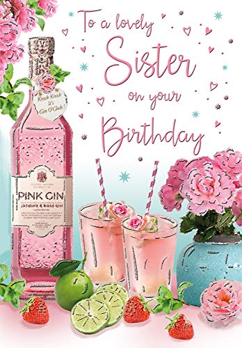 Regal Publishing Kartka urodzinowa Sister - 23 x 15 cm - Regal Publishing, C80452 C80452
