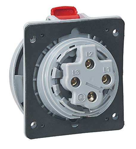 Legrand Gniazdo tablicowe 4P 32A 400V IP67 P17 TEMPRA PRO 555488 555488