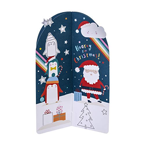 Hallmark Kartka świąteczna dla dzieci z Hallmark - stwórz własną uroczystą scenę