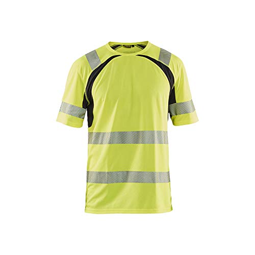 BLÅKLÄDER Blaklader 339710133389 koszulka UV, High Vis żółty/czarny, XL