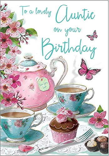 Regal Publishing Kartka urodzinowa ciocia - 23 x 15 cm - Regal Publishing C80040