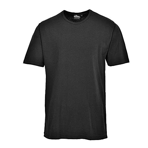 Portwest portwest B120 bkrl duże Thermo-T-Shirt, kurzaermelig, czarno -, czarny B120BKRXXL
