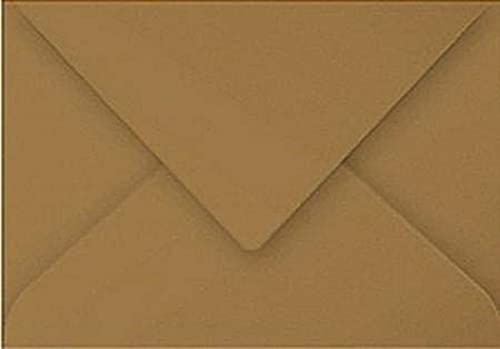 Clairefontaine 29 000 C paczka 20 kopert pyłek 7,5 x 10 cm 135 g papier siarczanowy brązowy 29000C