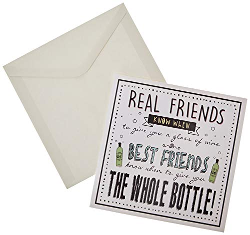 Jam And Toast Butelka, urodziny, kartka z życzeniami, 163 x 163 mm JMT71