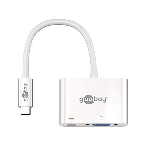 goobay Adapter USB-C na VGA + USB-C PowerDelivery USBCVGAPD