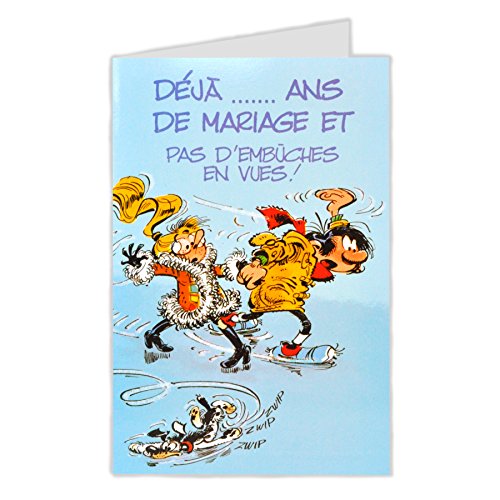 Gaston Lagaffe Gaston Lagaffe glct0032 rocznica ślubu/z kopertą z ilustracją GLCT0032